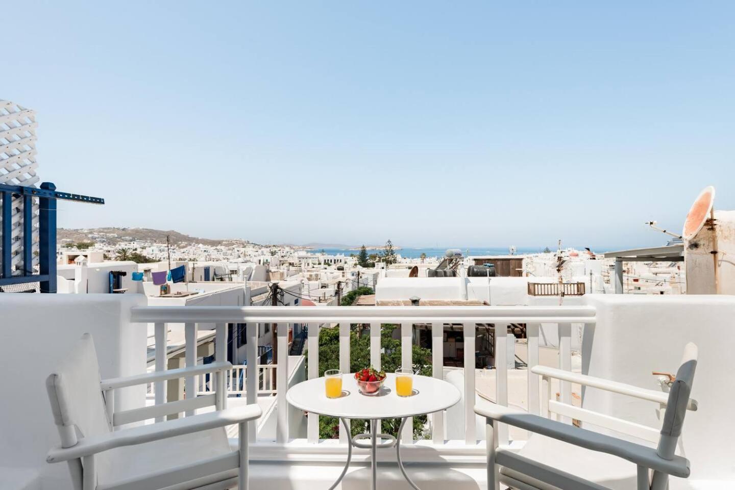 Mykonian Marvel: A Tranquil Oasis In The Old Town! Ferienhaus Mykonos Town